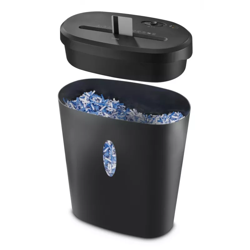 Hama Safe X120 Papierschredder Kreuzschnitt 68 dB 22 cm Schwarz