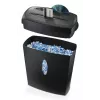 Hama Safe X100CD Aktenvernichter Kreuzschnitt 72 dB 22 cm Schwarz