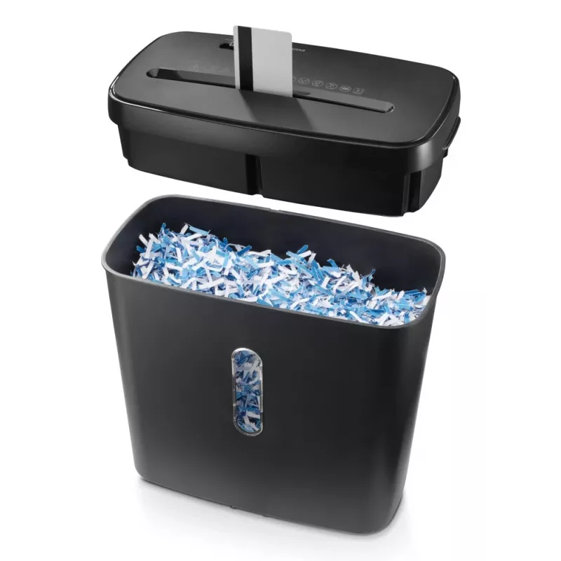 Hama Safe X50 Aktenvernichter Kreuzschnitt 65 dB 22 cm Schwarz