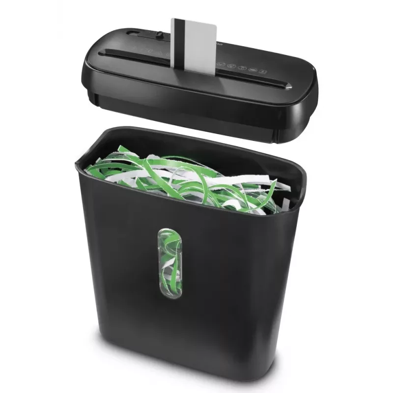 Hama Classic S61 Aktenvernichter Streifenschnitt 72 dB 22 cm Schwarz
