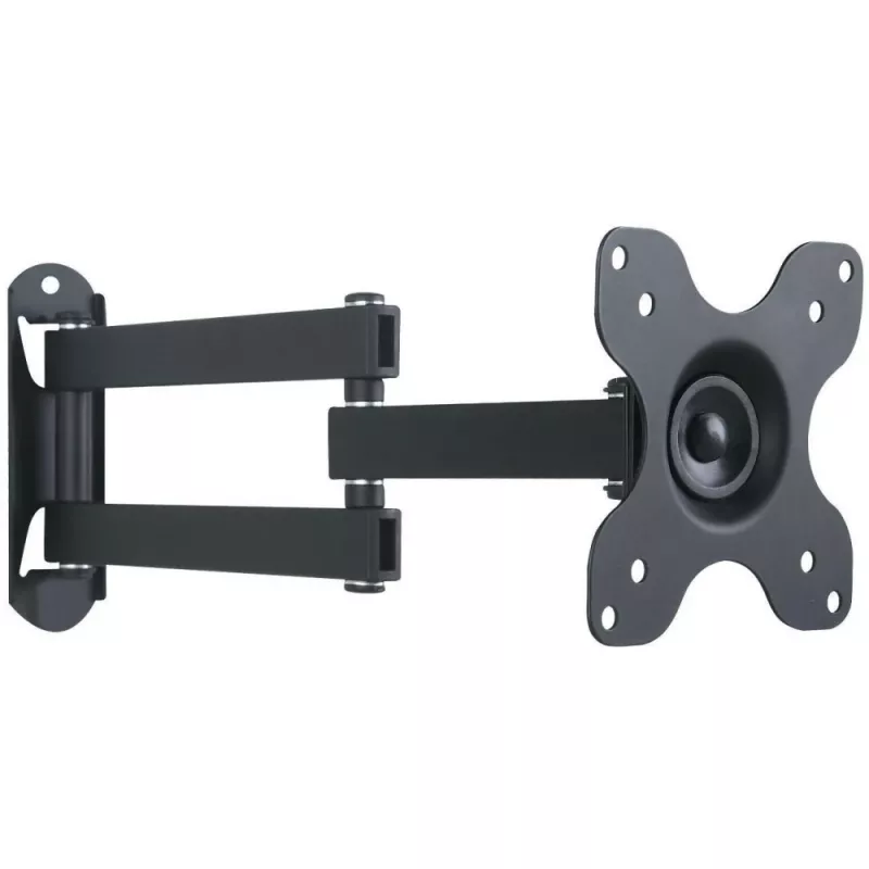 Techly Wandhalterung für LCD LED 33-76,2 cm (13-30 Zoll) neigbar 2 Gelenke Schwarz ICA-LCD 923B