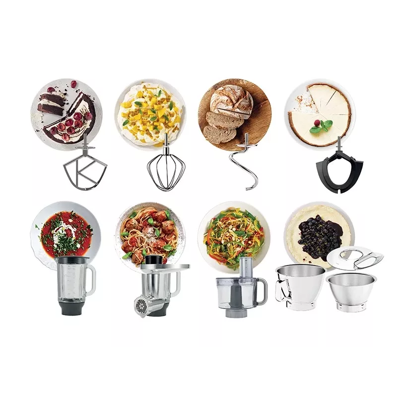 Kenwood KVC85.594SI Küchenmaschine Standmixer 1200 W Silber