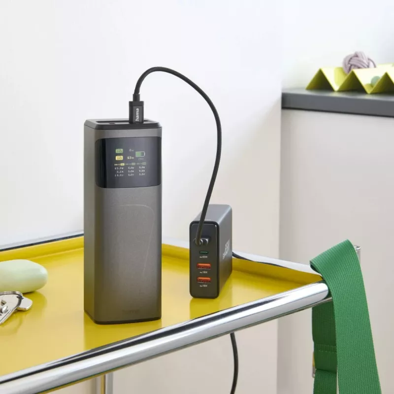 Hama High Power Lithium-Ion (Li-Ion) 20000 mAh Grau