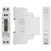 Einphasiger Stromzähler QOLTEC 50887 1-phasig 230V LCD schlank