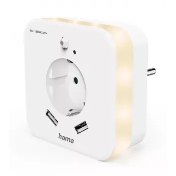 Einsteck-Nachtlicht Hama 00223507 warmweiß LED 3000K