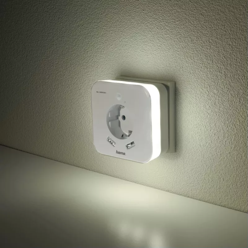 Einsteck-Nachtlicht Hama 00223507 warmweiß LED 3000K