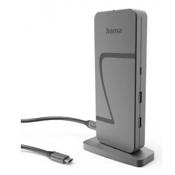Hama Connect2Office Speed USB 3.2 Gen 1 (3.1 Gen 1) Type-C 40000 Mbit/s Anthracite