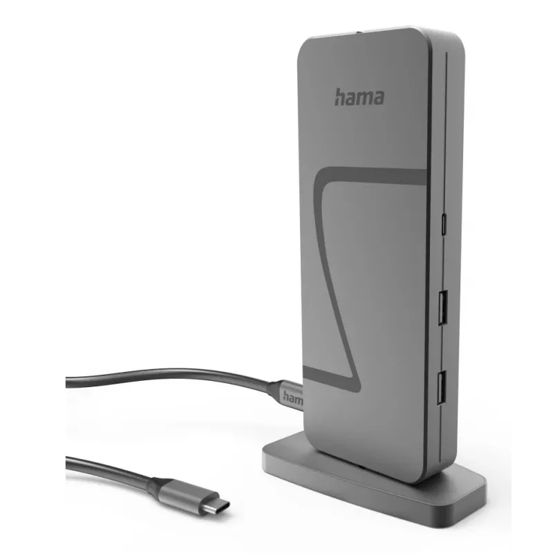 Hama Connect2Office Speed USB 3.2 Gen 1 (3.1 Gen 1) Type-C 40000 Mbit/s Anthracite