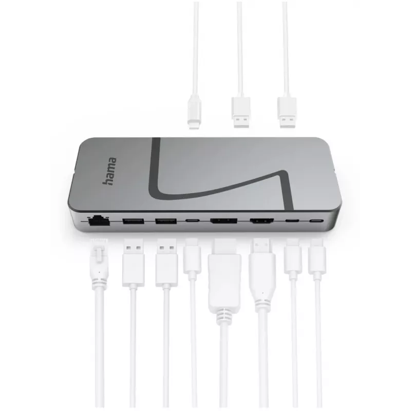 Hama Connect2Office Speed USB 3.2 Gen 1 (3.1 Gen 1) Type-C 40000 Mbit/s Anthracite