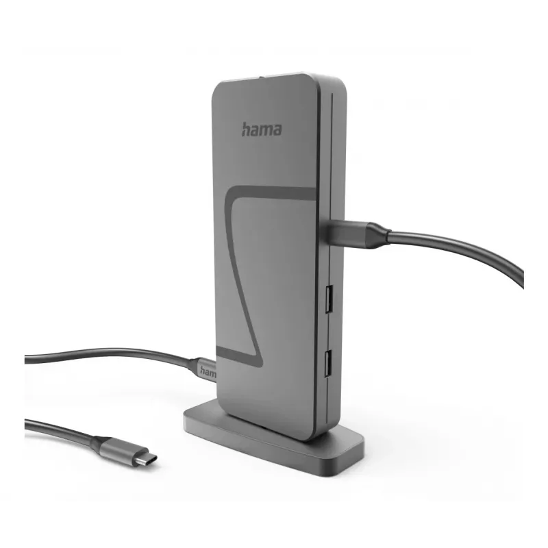 Hama Connect2Office Speed USB 3.2 Gen 1 (3.1 Gen 1) Type-C 40000 Mbit/s Anthracite