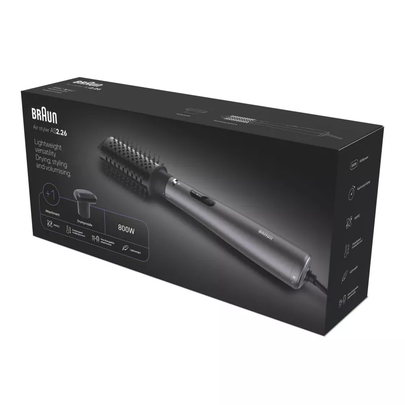 Haarstyler Braun AS2.26 Schwarz 800 W 1,95 m