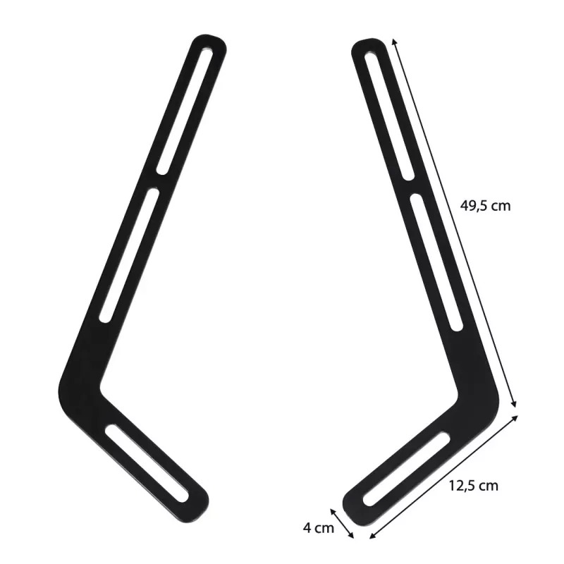 Lautsprecherhalterung Hama 00220884 Schwarz TV-Halterung 20 kg Kapazität