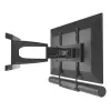 Lautsprecherhalterung Hama 00220884 Schwarz TV-Halterung 20 kg Kapazität
