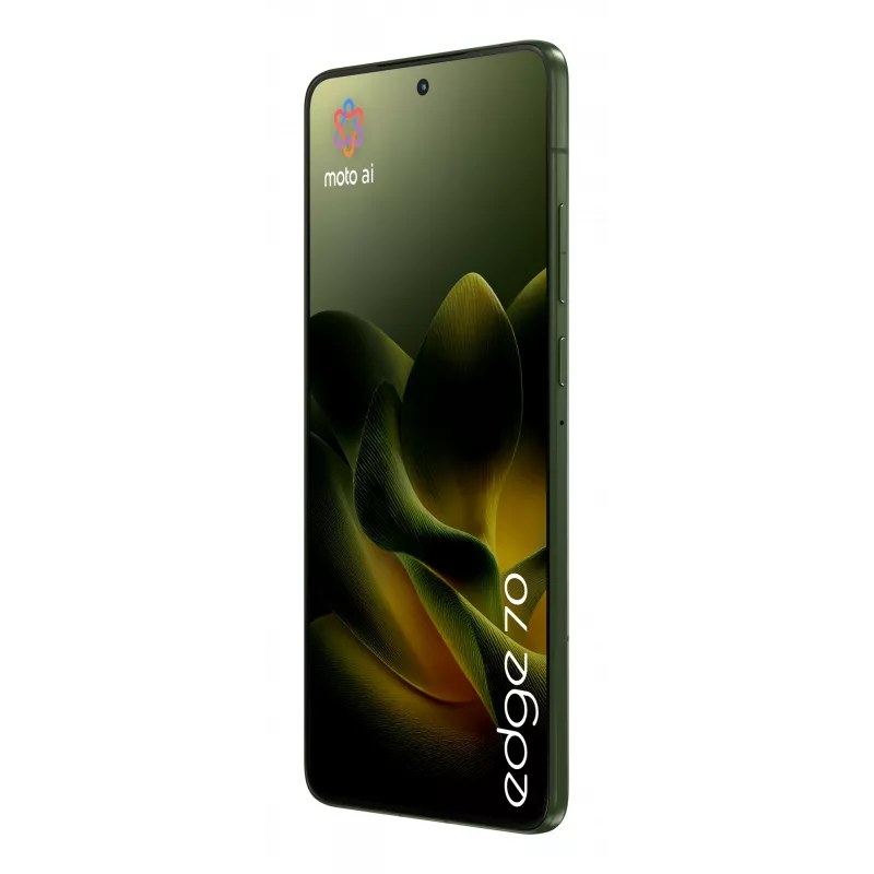 Smartphone Motorola edge 70 — 6,7 Zoll P-OLED, Snapdragon 7 Gen 4, 12 GB RAM, 512 GB, Dual SIM, 4800 mAh, Grün, IP68/IP69