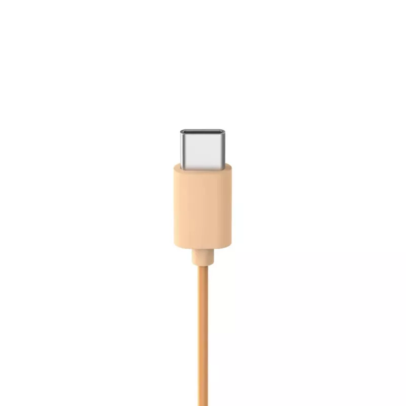 Hama Fun C Headset Kabelgebunden Head-band Anrufe/Musik USB Typ-C Orange
