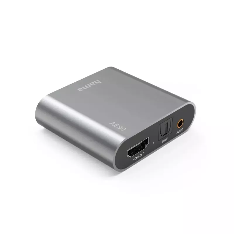 Audio-Splitter Hama 00205100 Silber HDMI 3,5 mm