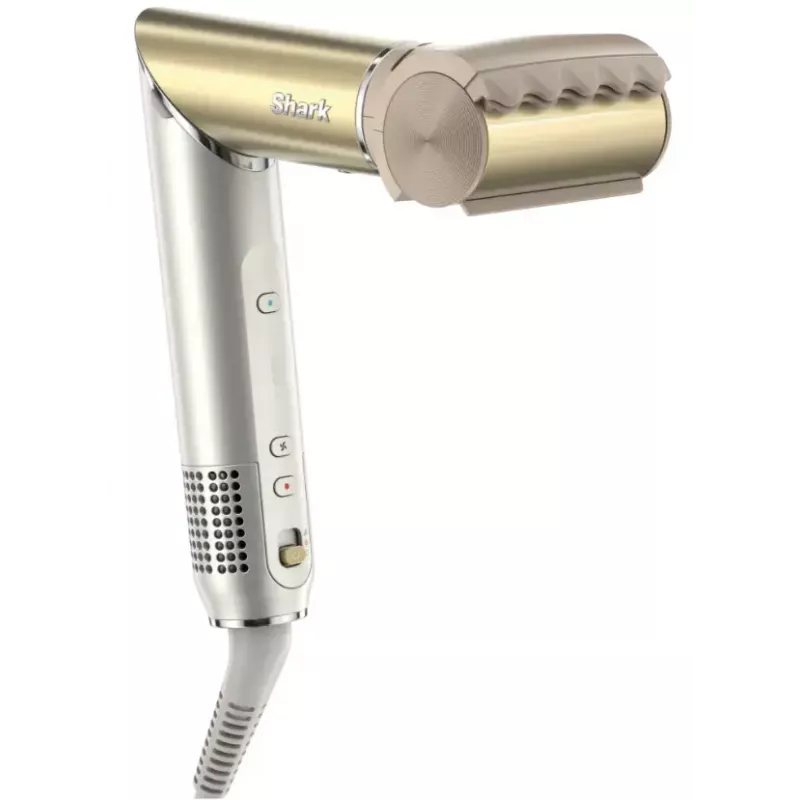 Multistyler Haarstyling-Tool Shark HD6051SEU Airflow — 1500 W, 120–220°C, Keramik, Schwarz/Gold, 2,44 m Kabel