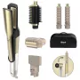 Multistyler Haarstyling-Tool Shark HD6051SEU Airflow — 1500 W, 120–220°C, Keramik, Schwarz/Gold, 2,44 m Kabel