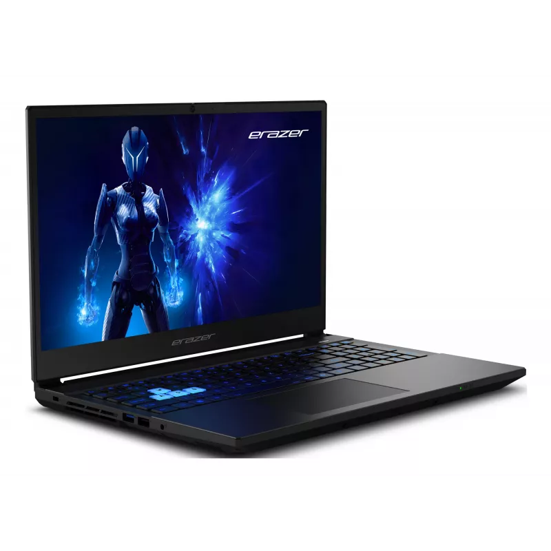 ERAZER Deputy 15 P1 MD62761 Intel Core 7 250H Laptop 39,6 cm (15,6 Zoll) Full HD 16 GB DDR5-SDRAM 1 TB SSD NVIDIA GeForce RTX 5060 Wi-Fi 6E (802.11ax) Windows 11 Home US Englisch Schwarz