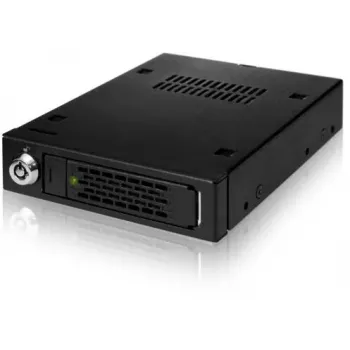 ICY BOX Festplattenwechselrahmen MB991IK-B, 6,40cm (2.5), SAS - SATA, High Quality, schwarz Aluminium-Wechselrahmen für 6,40cm (2.5) Festplatten mit S