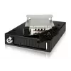 Laufwerkträger Icy Dock MB991TRAY-B Schwarz Silber