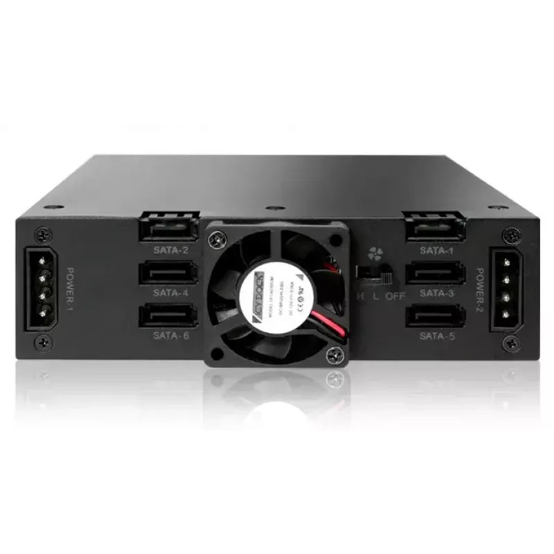 Disk-Array Icy Dock MB996SP-6SB Schwarz