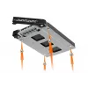 Laufwerkschacht-Blende Icy Dock MB992TRAY-B Schwarz Silber