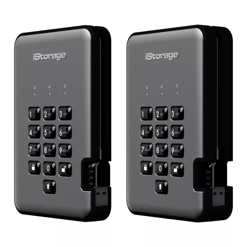 iStorage diskAshur PRO2 1 TB USB 3.2 Externe Festplatte