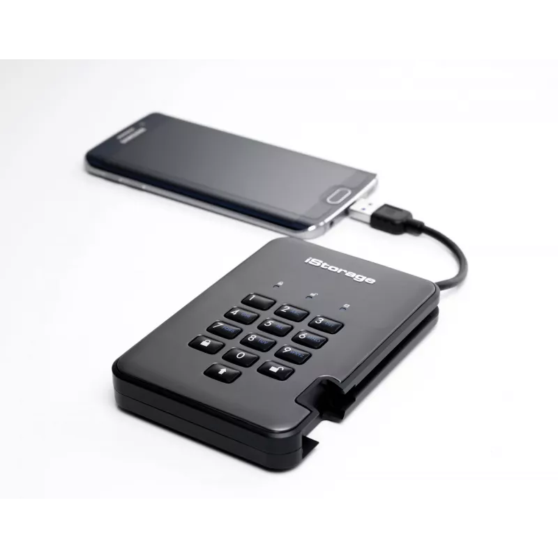 iStorage diskAshur PRO2 1 TB USB 3.2 Externe Festplatte