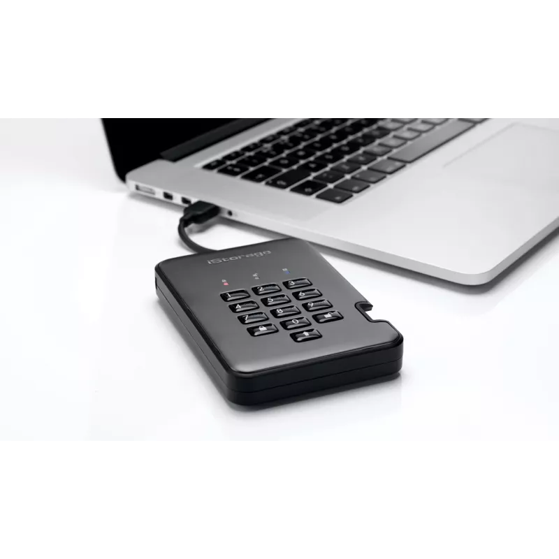 Festplatte iStorage 2 TB USB 3.2 IS-DAP2-256-2000-C-G