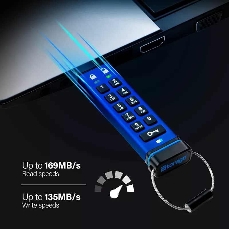 USB-Stick iStorage 4GB USB Typ-A IS-FL-DA3-256-4