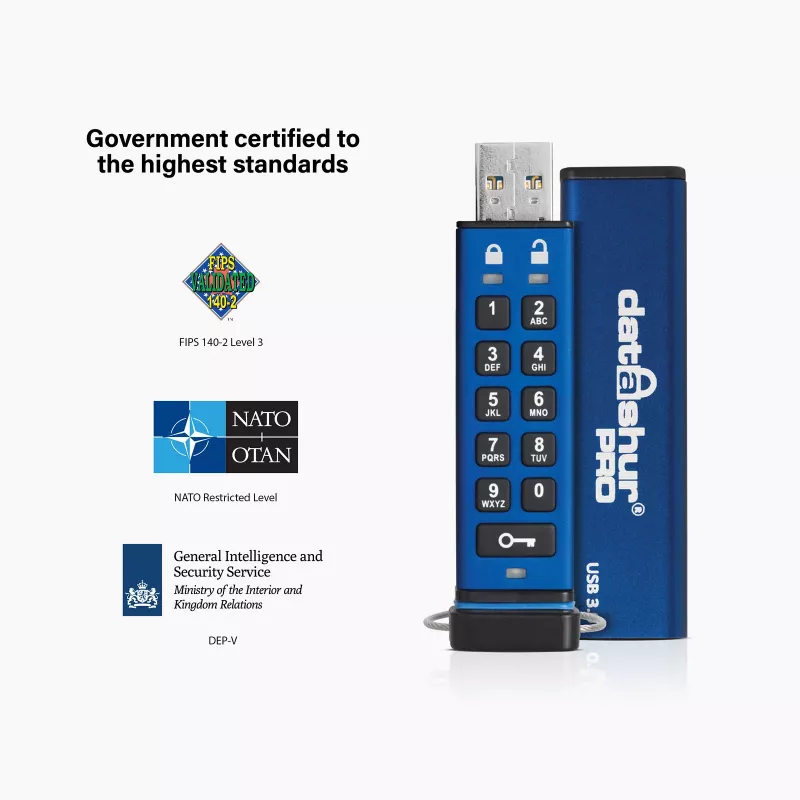 USB-Stick iStorage 4GB USB Typ-A IS-FL-DA3-256-4