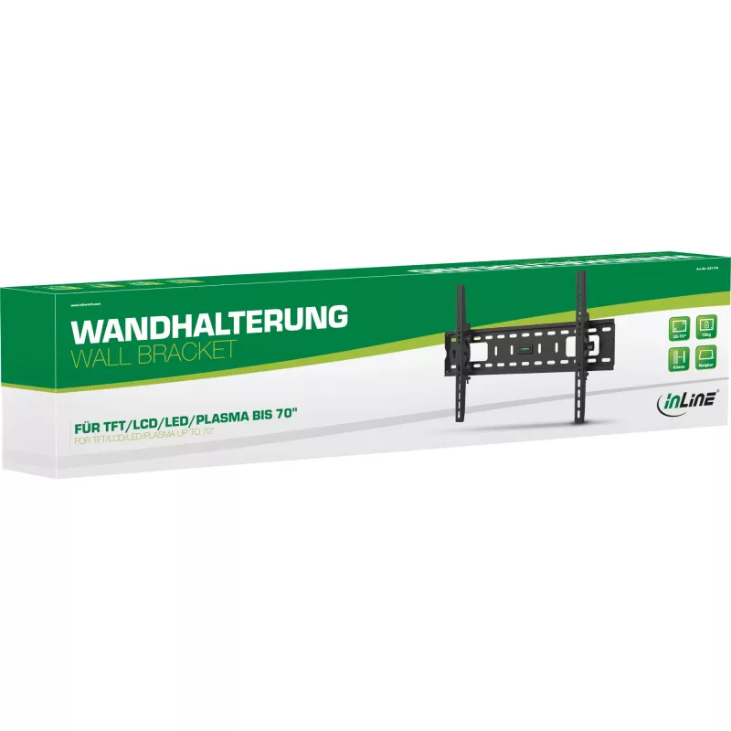 Wandhalterung InLine 23117A für TFT LED Plasma 32-70 Zoll
