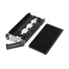 HDD/SSD-Gehäuse Icy Dock MB720TK-B Aluminium Schwarz 2,5 Zoll