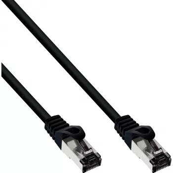 InLine Patchkabel S/FTP PiMF Cat.8.1 halogenfrei 2000MHz schwarz, 5m
