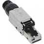 InLine RJ45-Stecker Kat.8.1 2000MHz, feldkonfektionierbar, geschirmt, mit Schraubkappe
