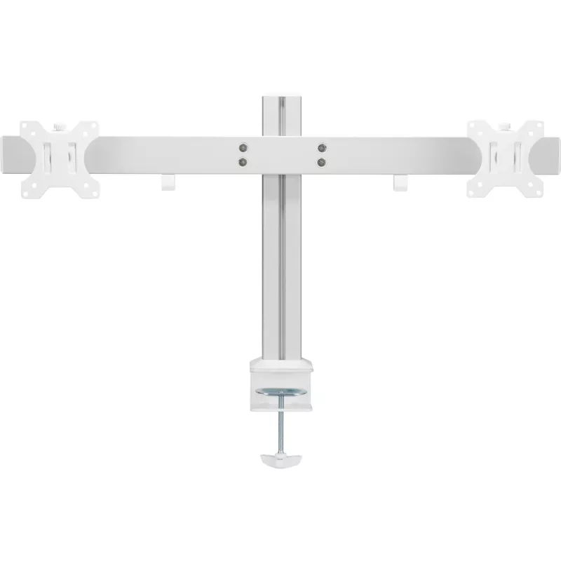 InLine Aluminium Monitor-Tischhalterung für 2 Monitore bis zu 32 Zoll, 8 kg