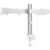 InLine Aluminium Monitor-Tischhalterung für 2 Monitore bis zu 32 Zoll, 8 kg