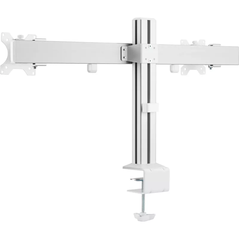 InLine Aluminium Monitor-Tischhalterung für 2 Monitore bis zu 32 Zoll, 8 kg
