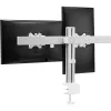 InLine Aluminium Monitor-Tischhalterung für 2 Monitore bis zu 32 Zoll, 8 kg