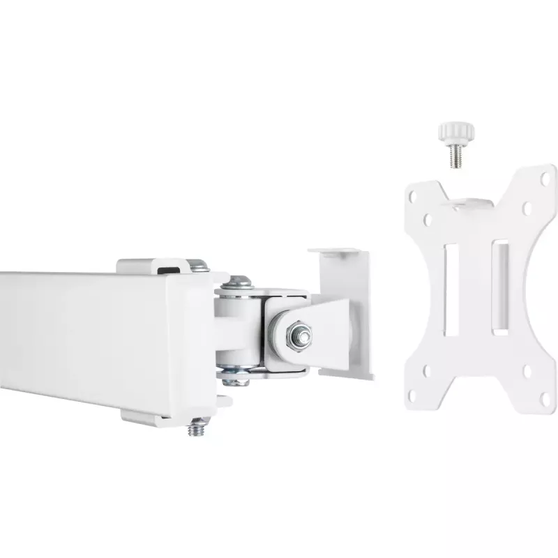 InLine Aluminium Monitor-Tischhalterung für 4 Monitore bis zu 32 Zoll, 8 kg