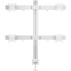 InLine Aluminium Monitor-Tischhalterung für 4 Monitore bis zu 32 Zoll, 8 kg
