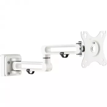 InLine Slatwall Monitorhalterung lang weiß 8 kg 17 Zoll
