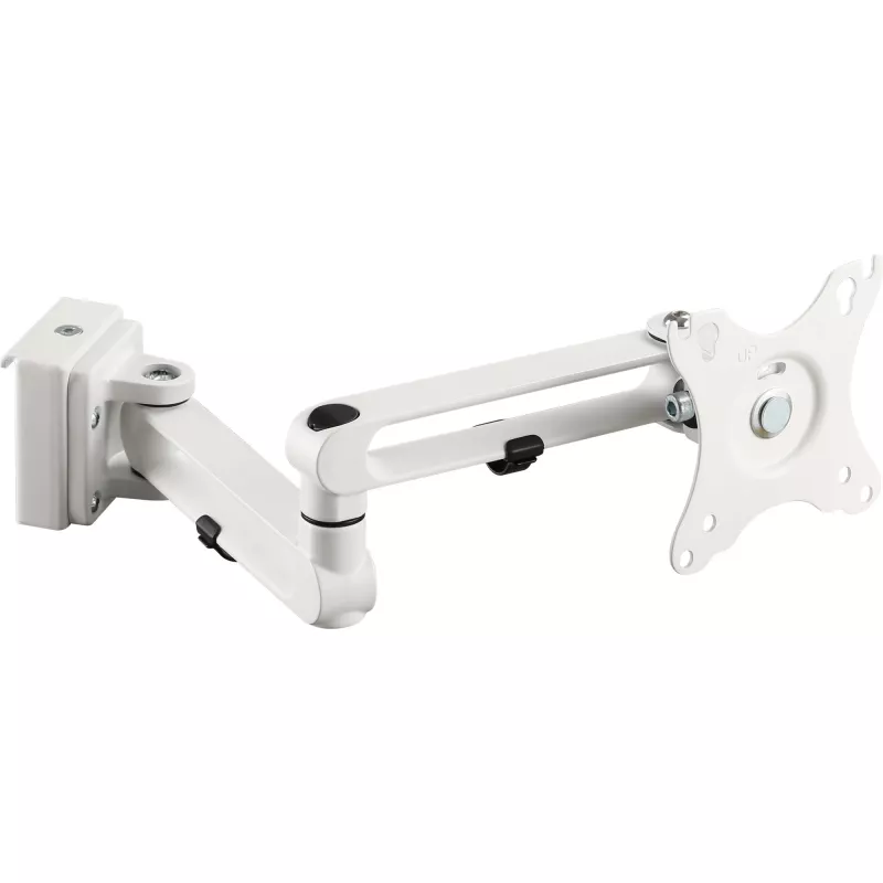 InLine Slatwall Monitorhalterung lang weiß 8 kg 17 Zoll