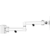 InLine Slatwall Monitorhalterung lang weiß 8 kg 17 Zoll