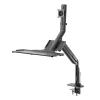 InLine Workstation Tischhalterung mit Lift, beweglich, bis 81cm (32 Zoll) / 9kg