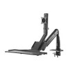 InLine Workstation Tischhalterung mit Lift, beweglich, bis 81cm (32 Zoll) / 9kg