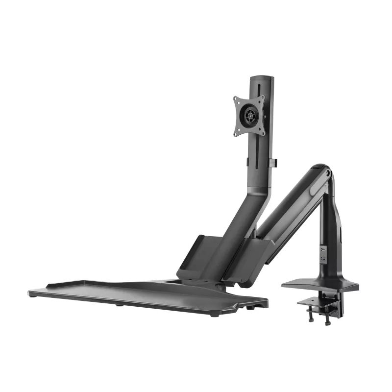 InLine Workstation Tischhalterung mit Lift, beweglich, bis 81cm (32 Zoll) / 9kg