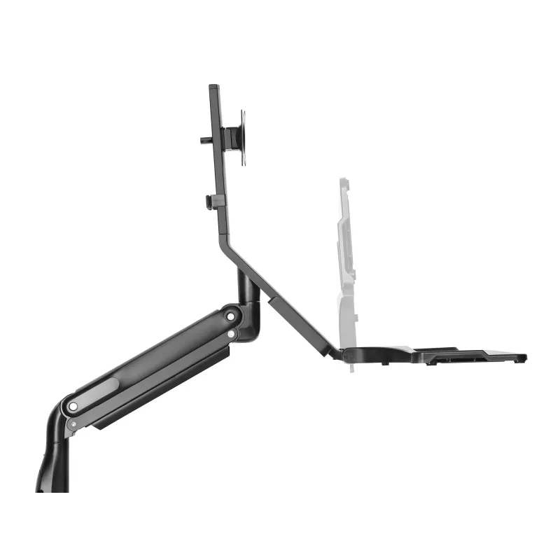 InLine Workstation Tischhalterung mit Lift, beweglich, bis 81cm (32 Zoll) / 9kg