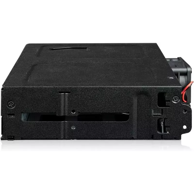 U.2 zu SlimSAS NVMe-Adaptergehäuse, icy dock ToughArmor MB105VP-B, PCIe 4.0, unterstützt 2x 2,5-Zoll-Laufwerke, 1x 5,25-Zoll-Schacht